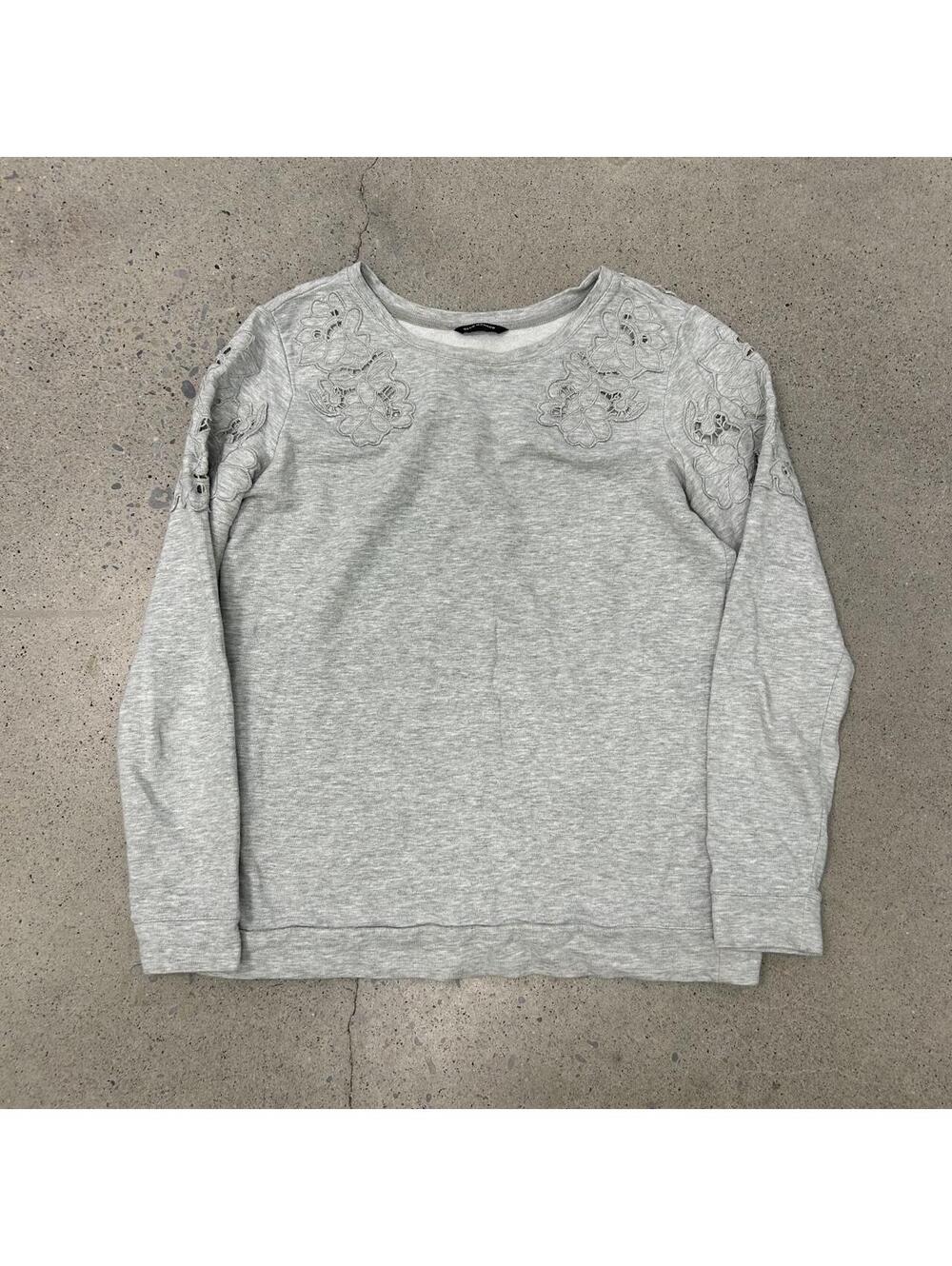 Vintage Women’s Club Monaco Floral Crewneck Sweatshirt Y2K Size Medium